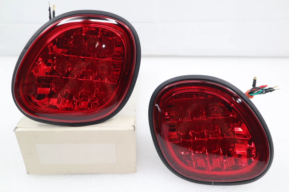 Coppia luci LED coda posteriore + lucernario rosso/chiaro Fit~98~05~Lexus GS300 GS400 GS430 - Immagine 4 di 4