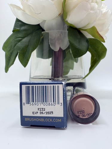 Brush On Block Protective Lip Oil Nude tint SPF 32 6.8ml / .23oz  Exp 06/25 - Imagen 2 de 2