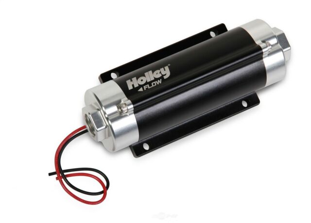 Holley HP In-Line Billet Elect. Fuel Pump - 96GPH Holley HP In-Line Billet Elect. Fuel Pump - 96GPH