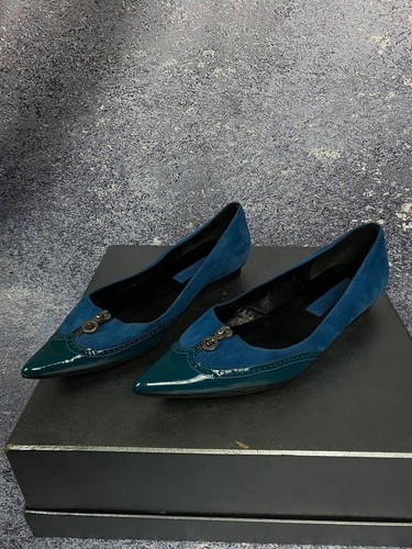 Marc by Marc Jacobs Luxury patent suede Ballet Flats Shoes - Picture 4 of 17