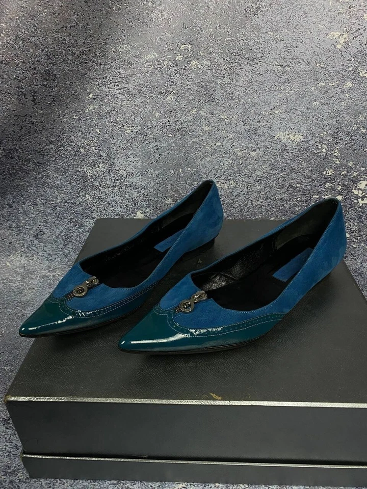 Marc by Marc Jacobs Luxury patent suede Ballet Flats Shoes - Image 4 of 4