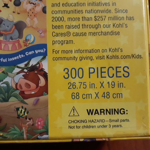 Disney Look And Find Family Fun Puzzle - Picture 3 of 4