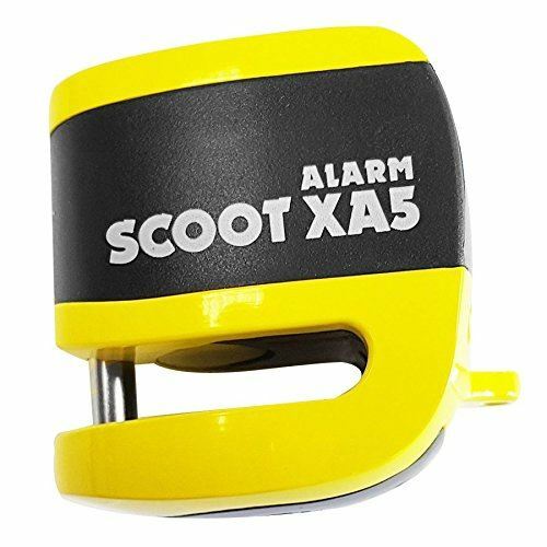 Triumph Thunderbird 1700 Lt Oxford SCOOT XA5 Alarm Disc Lock Bike Yellow - Picture 5 of 8