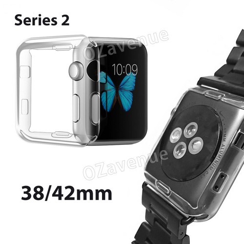For Apple Watch iWatch Ultra 9 8 SE 7 6 5 4 40/44/41/45/49 Screen Protector Case - Picture 7 of 18