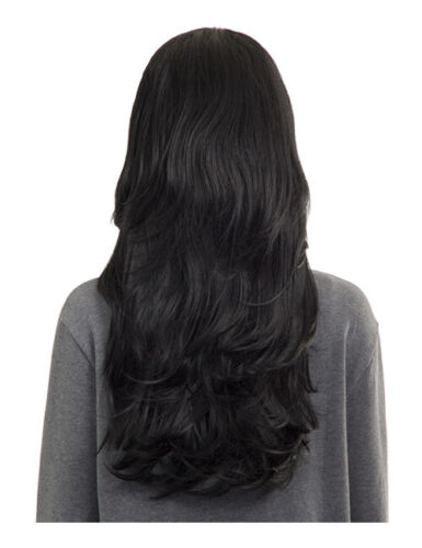 Koko Wig Half Head 3/4 Wig Wavy 28" Long Layered Hair Thick Natural Hair Shades - Picture 11 of 71
