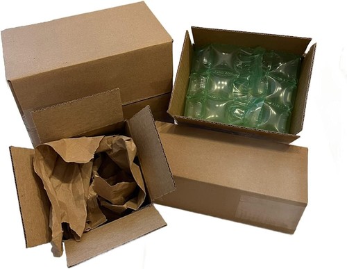 100 5x4x2 Cardboard Paper Boxes Mailing Packing Shipping Box Corrugated Carton - Picture 2 of 5