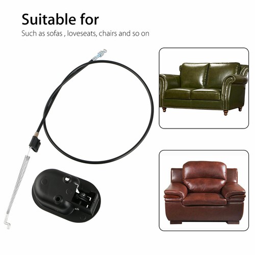 Sofa Recliner Release Pull Handle Universal Chair Couch Cable Lever Replacements - Picture 2 of 7