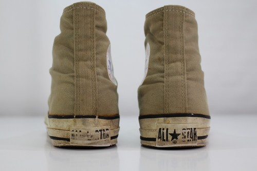 Men VTG Converse All Stars Chuck Taylor Shoes Sneakers Grey 6 Basketball 70/80s - Picture 11 of 24