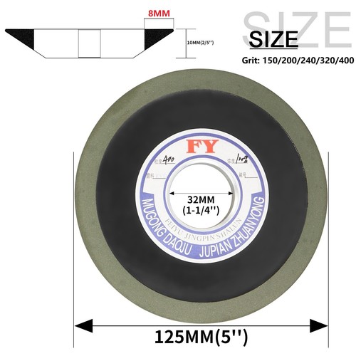 Disco amoladora angular cortadora de carburo de rueda de molienda de diamante 4"" 5"" 6"" PDX para metal - Imagen 12 de 14