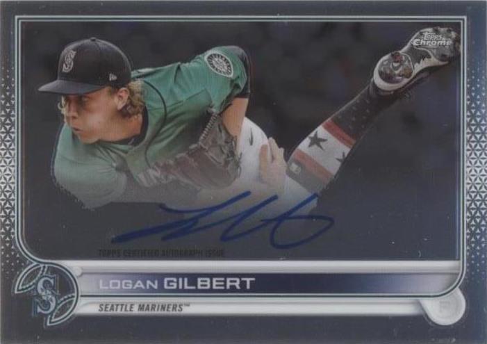 2022 Topps Chrome - Logan Gilbert #CVA-LG - 1 of 1