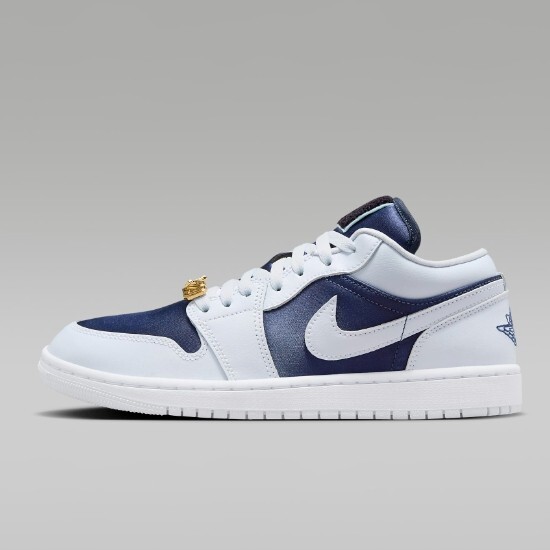 Nike Women's Air Jordan 1 Low SE White/Midnight Navy (FZ8778 Nike Women's Air Jordan 1 Low SE White/Midnight Navy (FZ8778