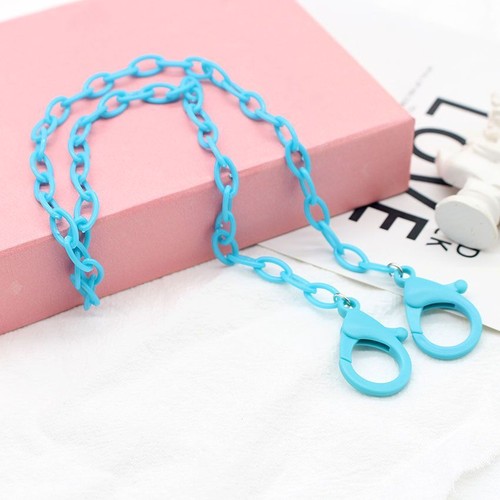 Mask Chain Necklace - Women Acrylic Strap Holder Safety Neck Chain Accessories - Picture 9 of 20