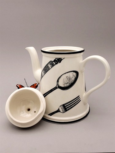 Arthur Wood Bon Appetit Coffee Pot England - Picture 9 of 13