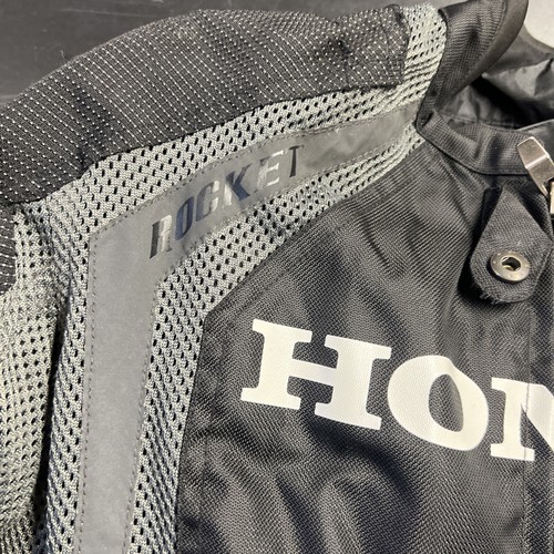 Joe Rocket Honda Motorcycle Biker Jacket Mens Size Small Black Nice. St28 - Picture 12 of 24