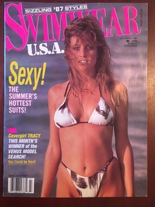 JULY-AUGUST-1987-SWIMWEAR-U-S-A-MAGAZINE-SWIMSUIT-BIKINI-MODELS-Tracy-Cover