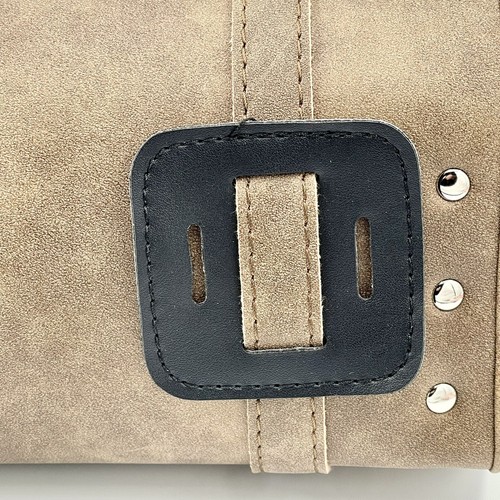 HONGPA Bolsa de Herramientas para Motocicleta Universal Cuero PU Moto Horquilla Manillar Bolsa - Imagen 3 de 8