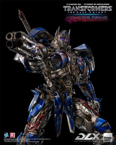 Modellino Threezero The Last Knight DLX Nemesis Prime nuovo in magazzino - Foto 8 di 12