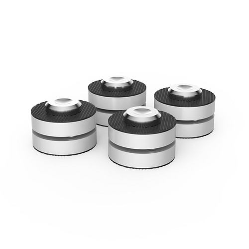 4 Stück Fuß Pad DISC Hifi Audio CD Plattenspieler Recorder Monitor AMP Isolation Ständer - Bild 4 von 9