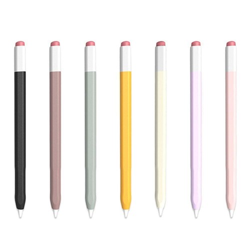 Soft Silicone Case Protective Sleeve Cover Pen Cap iPadPro' For Apple F1I7 I8O9 - Photo 2/25