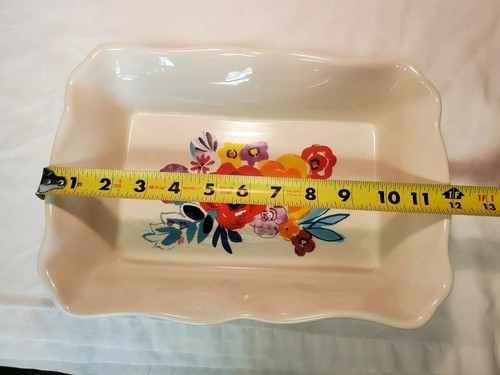 The Pioneer Woman Flohmarkt Floral 12 x 8 Keramik Auflaufform - Bild 9 von 10