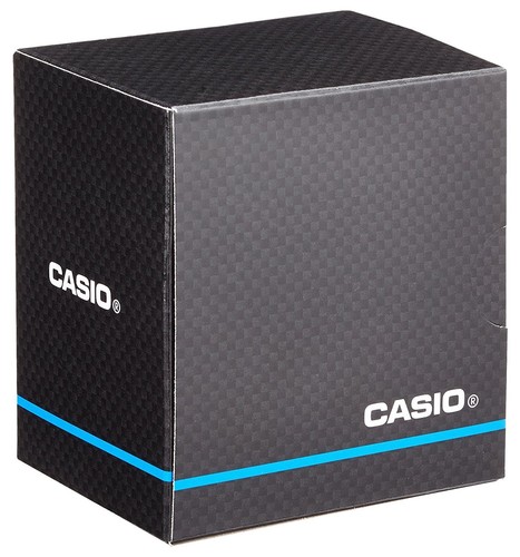Casio MTS-100L-1A Men's Quartz Watch NEW Analog 41mm Case Black Leather Strap - Picture 4 of 4
