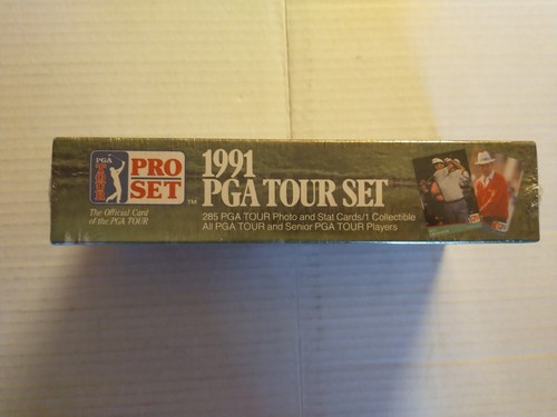 Vintage 1991 PGA Tour Pro Golf Card Set Complete Set of 285 Cards NEW Sealed - Picture 2 of 10