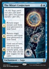 The Mirari Conjecture Light Play, English Magic the Gathering MTG Dominaria