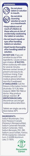 Polident Whitening Daily Cleanser for Dentures 36 Tablets Maintain Whiteness - Picture 3 of 10