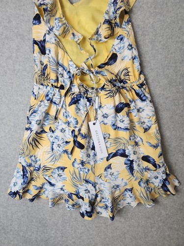 Decjuba Kids Harper Printed Playsuit Holiday Summer Size AU 10 rrp $80 BNWT - Picture 5 of 6