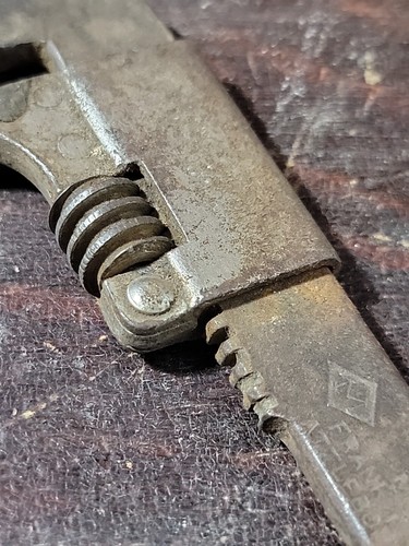 Frank Mossberg Attleboro Mass. USA.  A-I verstellbarer Fahrradschlüssel. - Bild 5 von 10