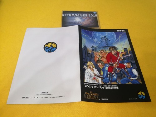 SNK Neo Geo NINJA COMBAT Neogeo AES - Picture 4 of 5