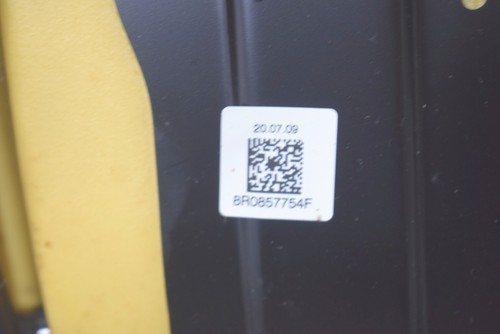 Audi Q5 8R 3.2 Pelle Panca Posteriore Sedile Rivestimento Anima 8R0885504C - Picture 11 of 12