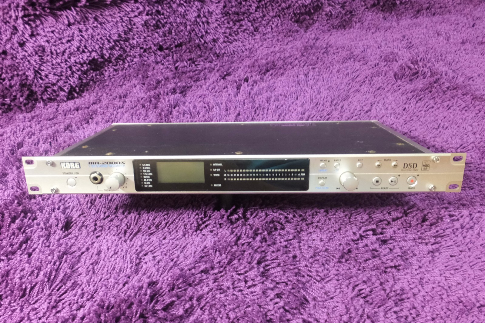 USED KORG MR-2000S Digital Recorder 5.6448MHz 1-Bit excellent 160804 USED KORG MR-2000S Digital Recorder 5.6448MHz 1-Bit excellent 160804