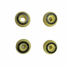 TRUE Aggressive 47mm 50r 4-pack Skater Inline Wheels NEW Vintage Freestyle