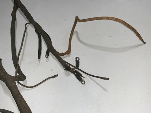 1935 1936 FORD V-8 FLATHEAD LEFT HAND SPARK PLUG WIRING & CONDUIT NOS 68-12281 - Picture 24 of 24