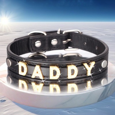 Cute Classy Personalized Letters Necklaces Choker Collar Bling Crystal Jewelry