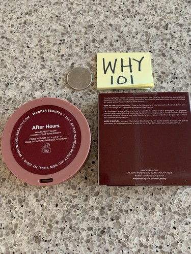 Evidenziatore Wanderess Glow After Hours .21 oz/6 g TAGLIA COMPLETA SCATOLA SIGILLATA $30 - Foto 3 di 12