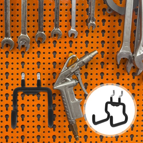 Peg Board Hook Girl Garage Storage Wall Organizer Black Pegboard Hooks - Picture 7 of 12