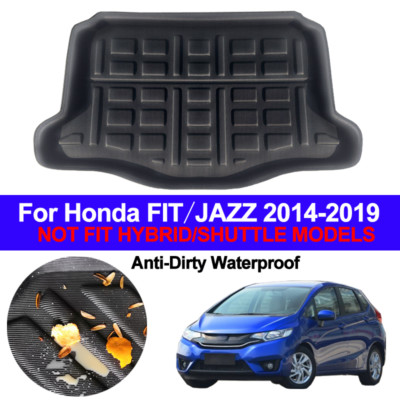 Rear Boot Cargo Liner Trunk Floor Mats Tray For Honda FIT JAZZ