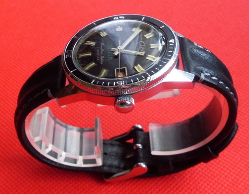 CELEBRA POSEIDON DIVER 30 ATM BERYLLIUM BALANCE YEMAFLEX bachelite NO SQUALE -02 - Foto 10 di 18