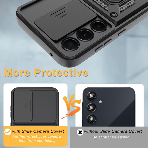 For Samsung Galaxu A25 A35 A15 A55 5G Phone Case Heavy Duty Durable Stand Cover - Picture 10 of 16