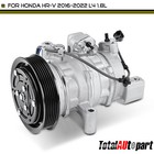 A/C Compressor with 10SRE11C Compressor for Honda HR-V 2016-2022 1.8L 6-Groove