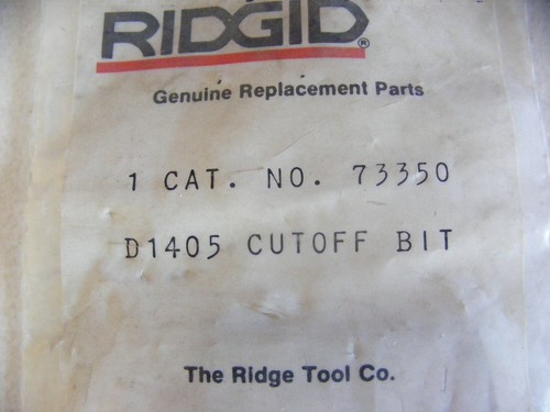 Ridgid 73350 D1405 Cutoff Bit      NOS - Picture 2 of 2
