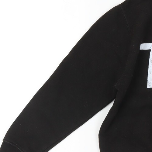 Tikiboo Girls Black Pullover Sweatshirt, Regular Fit, M - Picture 8 of 12