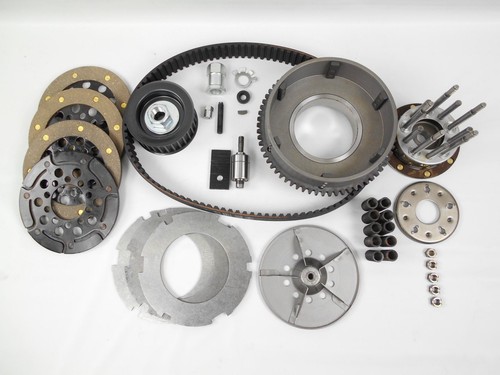 1965-1967 kit completo de transmisión por correa primaria arranque eléctrico de 3 o 5 clavijas con cinturón I - Imagen 8 de 8