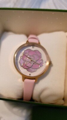 Kate Spade KSW1257 Ladies Metro Atlas Pink Leather Strap  display picture 2