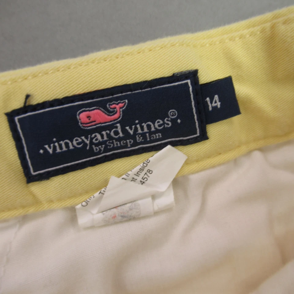 Vineyard Vines Shorts Girls 14 Lightweight Outdoors Elastic Button - Image 3 of 4