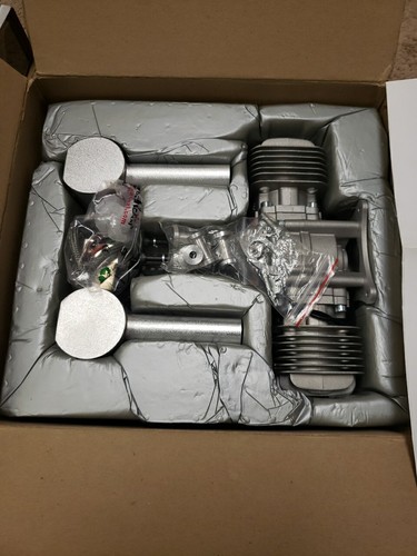 DLE Motor - DLE 60CC TWIN Gas Engine - New - Picture 2 of 19