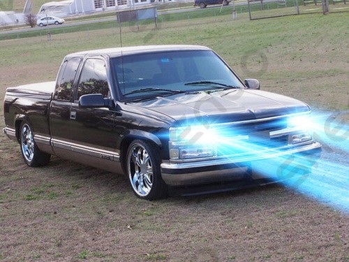 For Chevy C/K Pickup Silverado Suburban Tahoe 1994-1998 4X LED Headlight Bulb GL - Picture 12 of 12