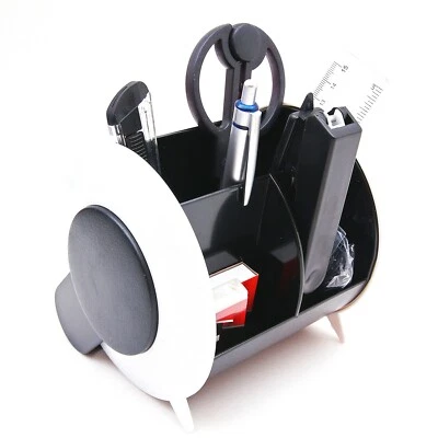 TOP WRITE Büro Schreibtisch Set Heftgerät 1000 Heftklammern Organizer Cuttermesser Lineal